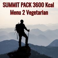 Menu 2 (Vegetarian) -  Summit Pack 3600 Kcal